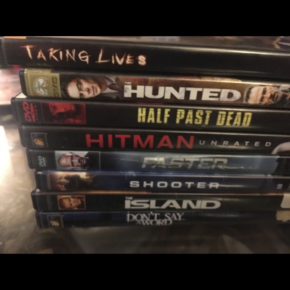 PREOWNED used wear and tear 8 dvd bundle